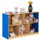 5 Compartment Storage Cabinet Bookcase Shelf Rack Organizer Kids Toy Box Modern Living Room Furniture HW59598