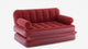 5 in 1 multifunctional large bean bag chair,inflatable folding lounger,red oversived 2 people foldable sofa beanbag beds