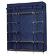 5 layer 12 grid Large Capacity Non-woven Cloth Wardrobe Folding Portable DIY Clothes Storage Cabinet Closet Home Furniture