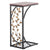 54*30.5*21CM Leaf Pattern Iron Side Table Coffee Table Brown , versatile end table sofa table living room table