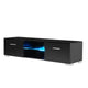 57 Inch Portable Detachable TV Stand Two Unit Cabinet Console with LED Light Shelves 2 Drawers for Living Room US Shipping