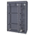 67" Portable Clothes Closet Wardrobe with Non-woven Fabric and Hanging Rod Quick and Easy to Assemb 5 layers 6 grid 110*45*175