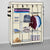 69" Wardrobe Portable Closet Storage Organizer Clothes Non-woven Fabric Wardrobe with Shelves Store US Warehouse Drop Shipping A