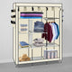 69" Wardrobe Portable Closet Storage Organizer Clothes Non-woven Fabric Wardrobe with Shelves Store US Warehouse Drop Shipping A