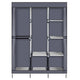 71" Portable Closet Wardrobe Clothes Rack Storage Organizer with Shelf