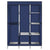 71 inch Portable Closet Wardrobe Clothes Rack Storage Organizer with Shelf