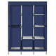 71 inch Portable Closet Wardrobe Clothes Rack Storage Organizer with Shelf