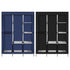 71 inch Portable Closet Wardrobe Clothes Rack Storage Organizer with Shelf
