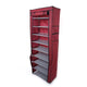 71 inch Portable Non-Woven Fabric Cover Clothes Closet Home Wardrobe Clothes Storage Organizer with Shelves