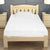 8" Three Layers Cool Medium High Softness Memory Cotton Mattress With 2 Pillows Twin Size Bedroom Bedding