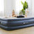 80*60*22 Inch Camping Mat Lazy Bag Inflatable Air Sofa Portable No Leakage Home Air Mattress Air Bed With Rechargeable Pump