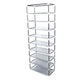 9 layers Shoe rack Cabinet  Frame Can be Moved Detachable Non-woven Shoe Rack Living Room Saving Space Shoe Organizer