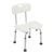 Adjustable Height Bath And Shower Chair Top Rated Shower Bench Safety Seat shower Stool For Elderly Removable Back Rest