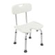 Adjustable Height Bath And Shower Chair Top Rated Shower Bench Safety Seat shower Stool For Elderly Removable Back Rest