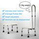 Adjustable Lightweight Bathtub & Shower Step Stool With Handle & Non-Slip Grip-Steel Holds up to 330lbs for Elderly