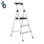 Aluminum Folding Ladder Pedal Safety Design Multifunction Supply Tool For Kitchen Stretch Placement Saves Space