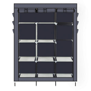 Bedroom Multipurpose Non-woven Cloth Wardrobe Folding Portable Clothing Storage Cabinet Dustproof Cloth Closet Home Furniture