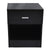 Black Bedside Cabinet Night Stand with 1 Drawer Dropshipping