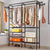 COSTWAY Clothes Hanger Coat Rack Floor Hanger Storage Wardrobe Clothing Drying Racks porte manteau kledingrek perchero de pie