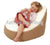 COVER ONLY, NO FILLINGS - Comfortable Soft Baby Bean Bag Harness 2 tops Baby Bean Bag Cover No Stuffings