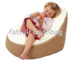 COVER ONLY, NO FILLINGS - Comfortable Soft Baby Bean Bag Harness 2 tops Baby Bean Bag Cover No Stuffings
