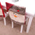 Christmas Decoration Home Decor Hat Back Chair Cover Decor Restaurant Hotel Square Stool Snow Man Furniture Decoration