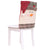 Christmas Decoration Home Decor Hat Back Chair Cover Decor Restaurant Hotel Square Stool Snow Man Furniture Decoration