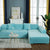 Claroom solid color Thick velvet sofa cover for living room sofa towel Slip-resistant sofa cover strech sofa Slipcover CO85#