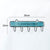 Clothing Rack Wall Mounted Clothes Hanger 4/5/6 Hooks Hat Key Holder Laundry Coat Rack Hanging Storage Shelf for Home Dropship