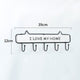 Clothing Rack Wall Mounted Clothes Hanger 4/5/6 Hooks Hat Key Holder Laundry Coat Rack Hanging Storage Shelf for Home Dropship