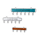 Clothing Rack Wall Mounted Clothes Hanger 4/5/6 Hooks Hat Key Holder Laundry Coat Rack Hanging Storage Shelf for Home Dropship