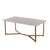 Coffee Table Nordic Minimalist Creative Living Room Net Red Wrought Iron Wood Square Japanese Easy Installation Coffee Table