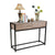 Console Entryway Wood Metal Table Hallway Foyer Office Desk Furniture