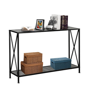 Console Table Sofa End Table,Frame Porch Table Entryway Hallway table Shelf Storage Table for Living Room Kitchen