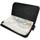 Coofit 80 Capacity DVD Storage Hard Plastic CD Binder Protective CD Cases Blue CD Wallet