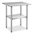 Costway 24'' x 30'' Stainless Steel Work Prep Table Commercial Kitchen Restaurant