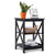 Costway 3-Tier Nightstand End Table Storage Display Shelf Living Room Furniture Black