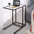 Costway Coffee Tray Side Sofa End Table Ottoman Couch Stand TV Lap Snack W/Glass Top New
