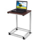 Costway Coffee Tray Sofa Side End Table Lap Stand TV Snack Ottoman Couch Room Rolling