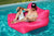Cover only No Filler - Two room seat people outdoor bean bag furniture,large size beanbag sofa chair,Blue Float lounger on water