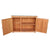 Double Doors Fir Wooden Garden Yard Shed Lockers Outdoor Storage Cabinet