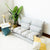 Double foldable dual-purpose sofa Multi-functional Lazy Sofa Floor chair cushion seat cushion chair for bedroom sofa bed