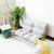 Double foldable dual-purpose sofa Multi-functional Lazy Sofa Floor chair cushion seat cushion chair for bedroom sofa bed
