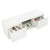 Elegant Household Decoration LED TV Cabinet With Two Drawers White