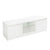 Elegant Household Decoration LED TV Cabinet with Two Drawers White for living room