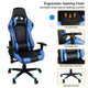 Ergonomic Computer Gaming Chair Racing High Back Soft PU Leather Adjustable Angle 360 Degree Swivel E2S