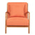 Fabric Oak Sofa Medieval Style LoungeChair Multicolor Living Room Chair