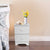 Fashion Bedside Lockers Assemble Storage Cabinet Bedroom Bedside Locker Double Drawer Nightstand Bedside Table Drawer