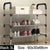 Fashion DIY Assembly Metal Shoes Shelf Student Dormitory Shoe Storage Rack Multi-layers Small Shoe Rack Organizer Cabinet