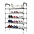 Fashion DIY Assembly Metal Shoes Shelf Student Dormitory Shoe Storage Rack Multi-layers Small Shoe Rack Organizer Cabinet